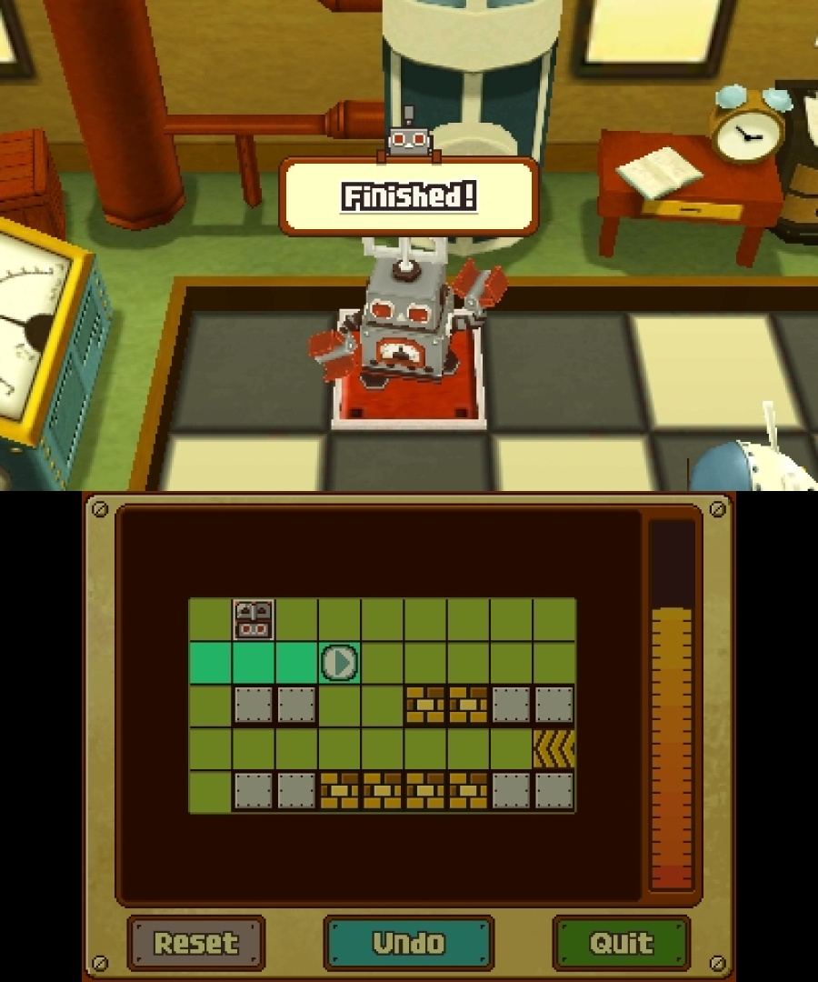 Professor Layton and the Miracle Mask Screenshot