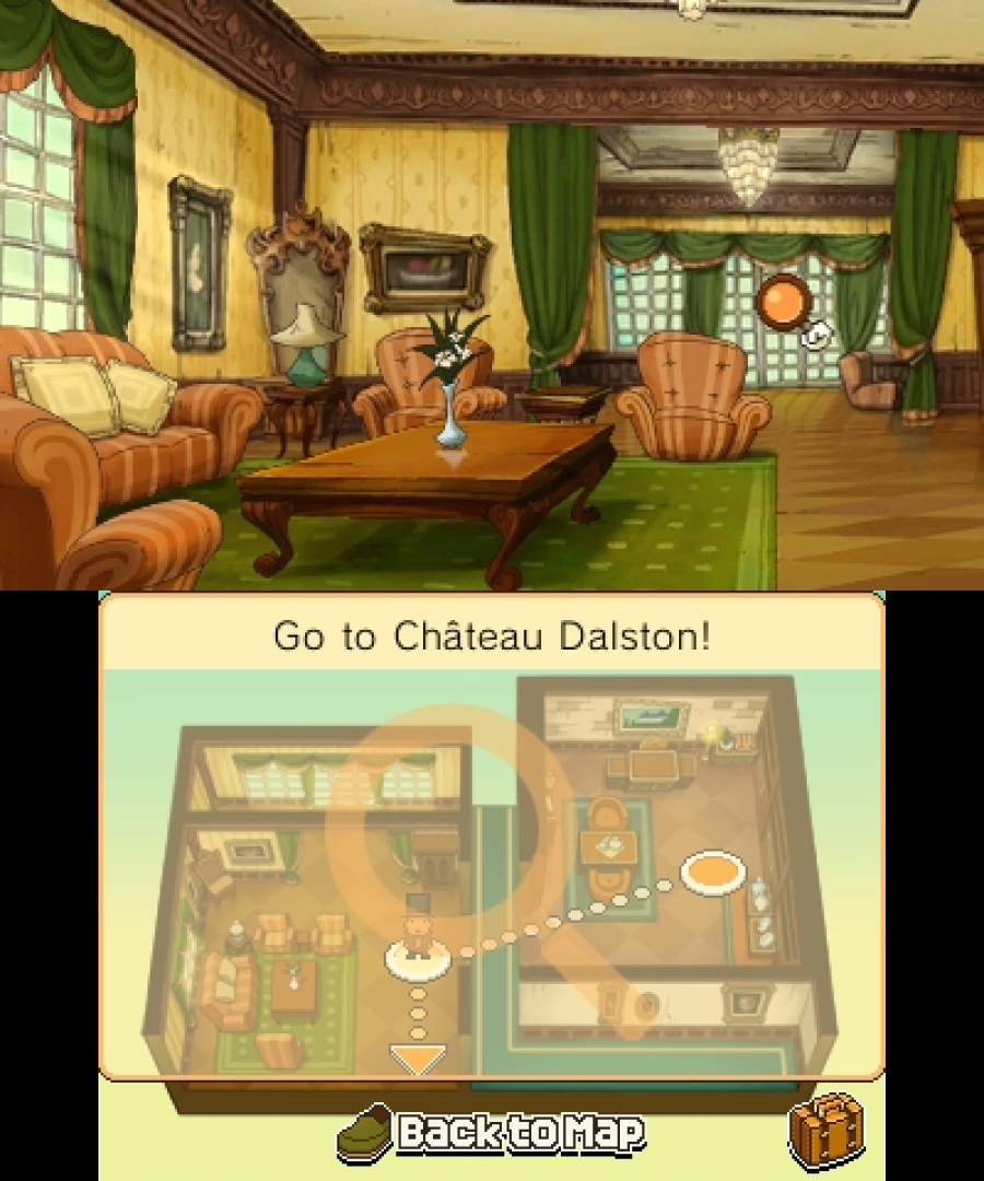 Professor Layton and the Miracle Mask Screenshot