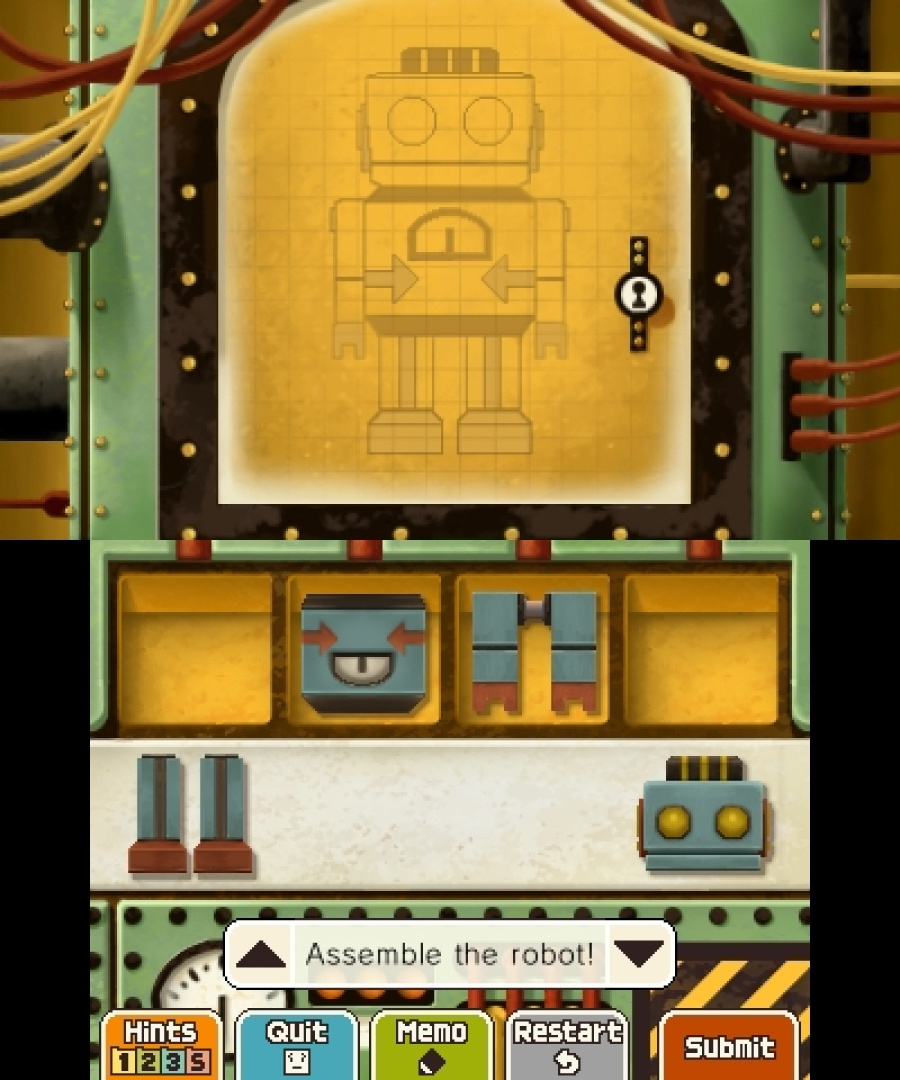 Professor Layton and the Miracle Mask Screenshot