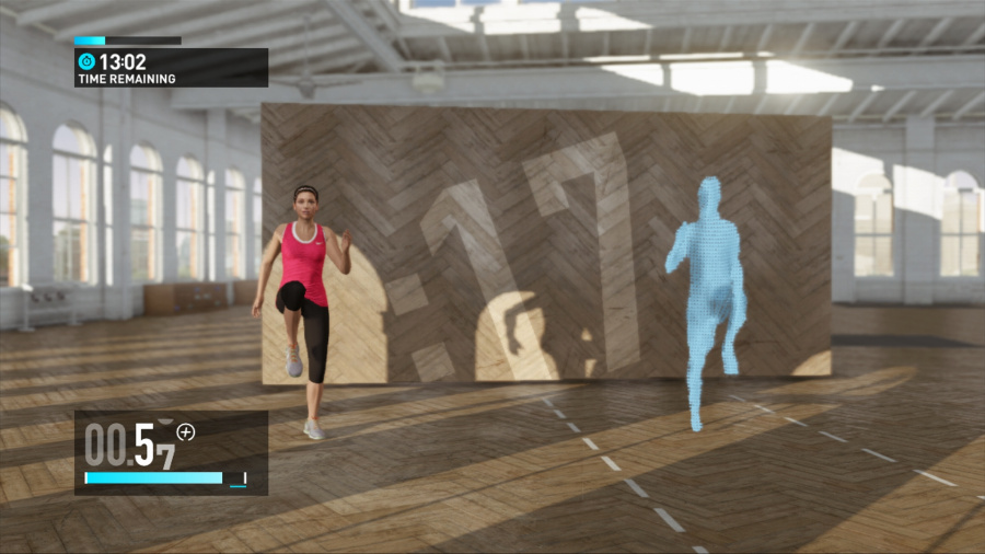 Nike+ Kinect Training Screenshot