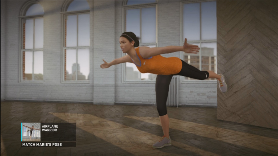 Nike+ Kinect Training Screenshot