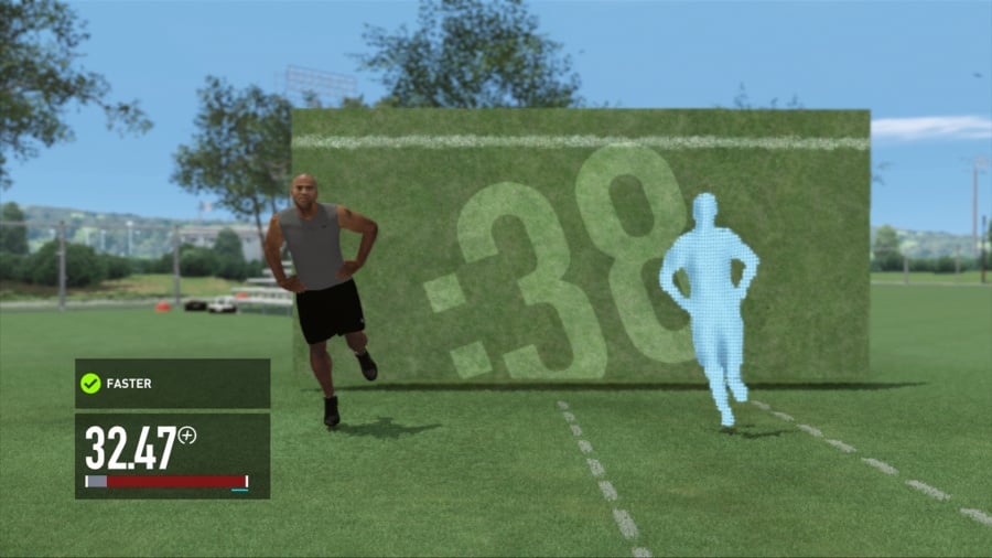 Nike+ Kinect Training Screenshot