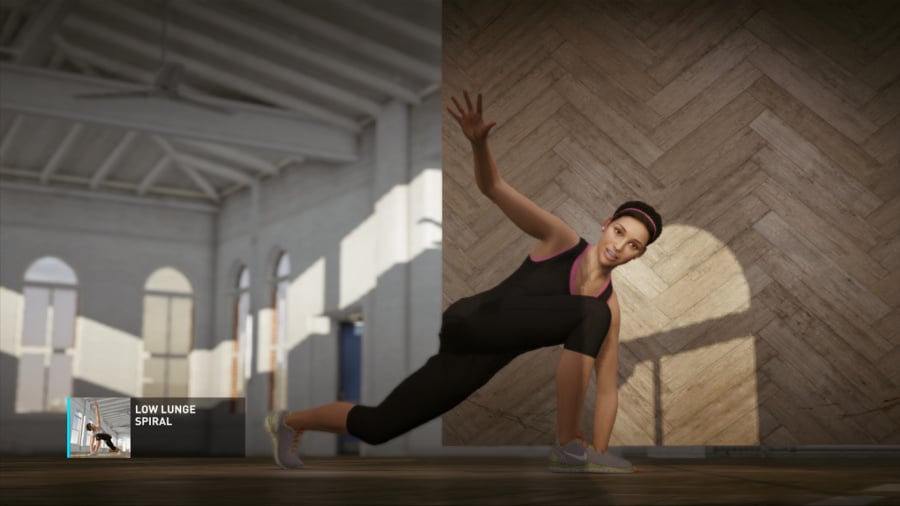 Nike+ Kinect Training Screenshot