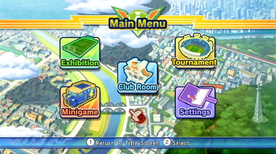 Inazuma Eleven Strikers Screenshot