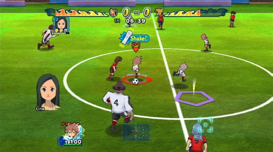 Inazuma Eleven Strikers Screenshot