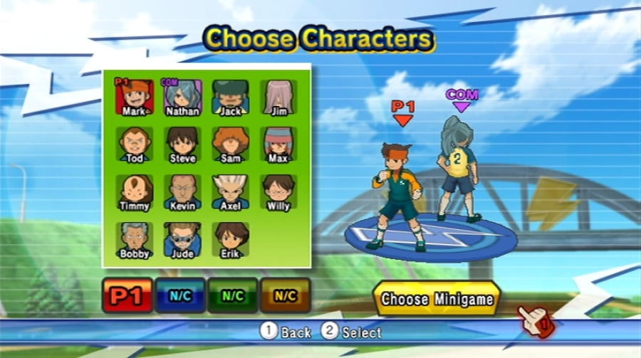 Inazuma Eleven Strikers Screenshot