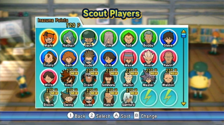 Inazuma Eleven Strikers Screenshot