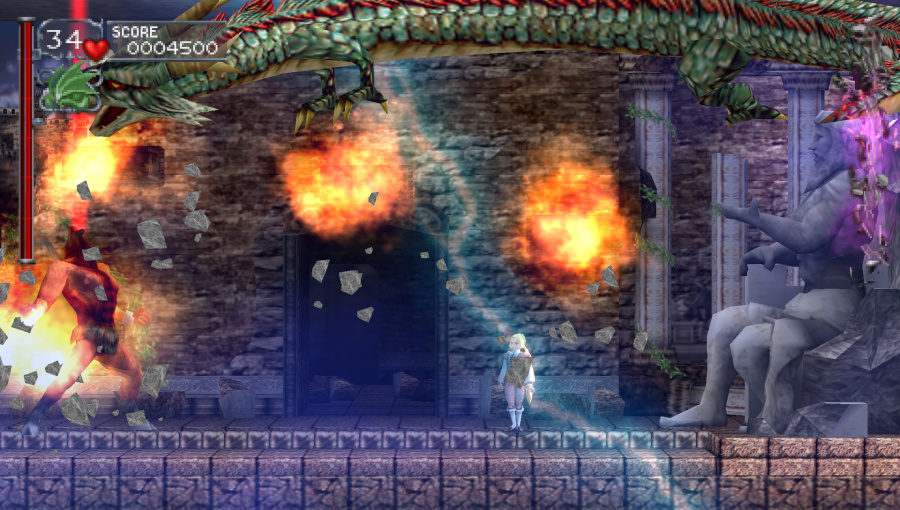 Castlevania: The Dracula X Chronicles Screenshot