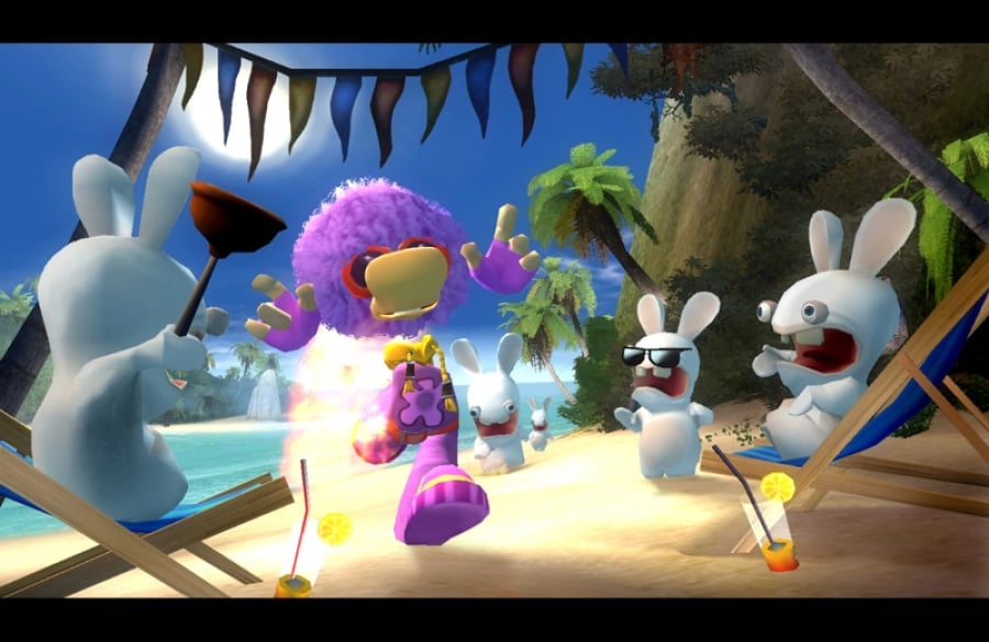 Rayman Raving Rabbids Screenshot