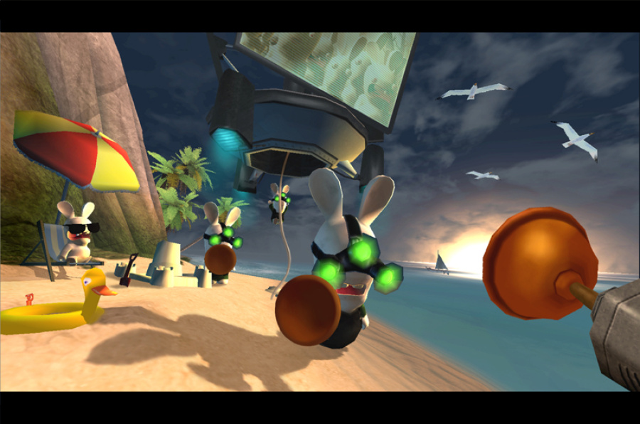 Rayman Raving Rabbids Screenshot