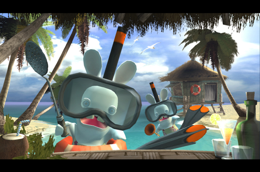 Rayman Raving Rabbids Screenshot