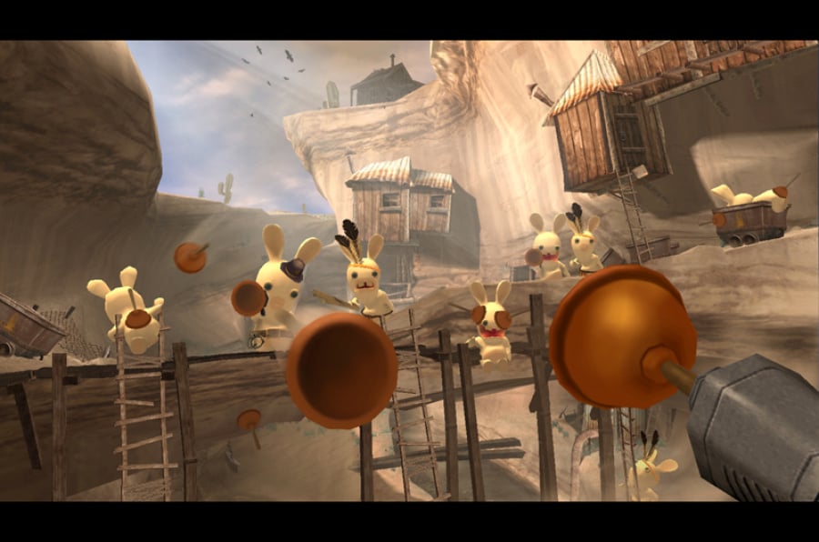 Rayman Raving Rabbids Screenshot