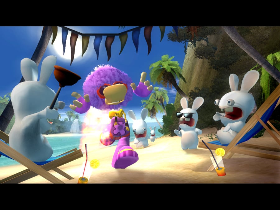 Rayman Raving Rabbids Screenshot