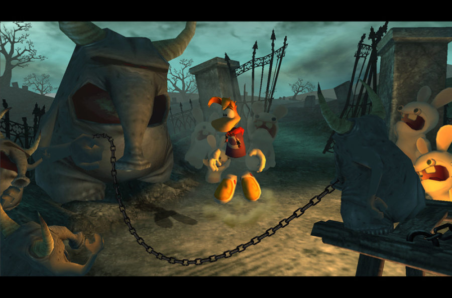 Rayman Raving Rabbids Screenshot