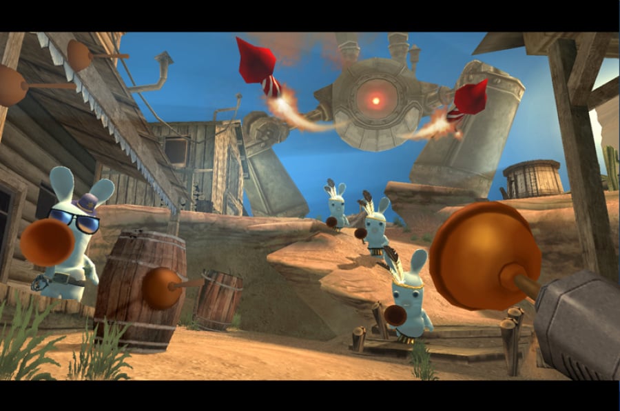 Rayman Raving Rabbids Screenshot