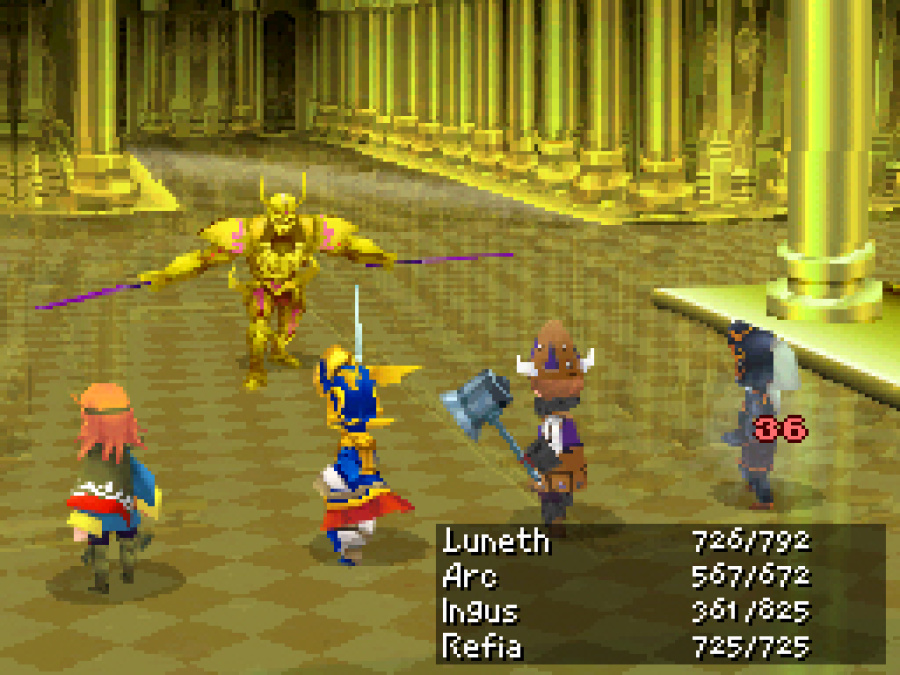 Final Fantasy III Screenshot