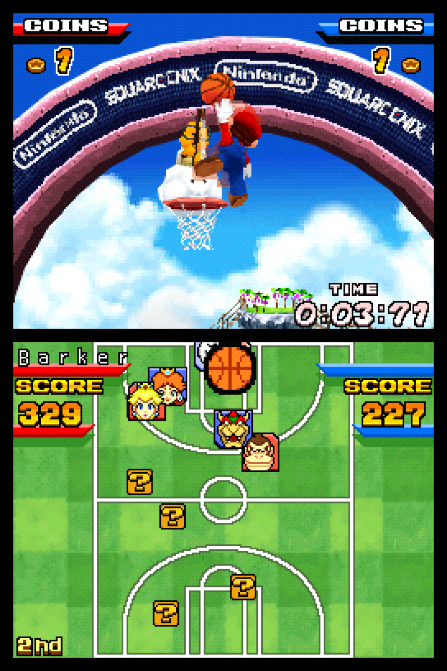 Mario Hoops 3 on 3 Screenshot