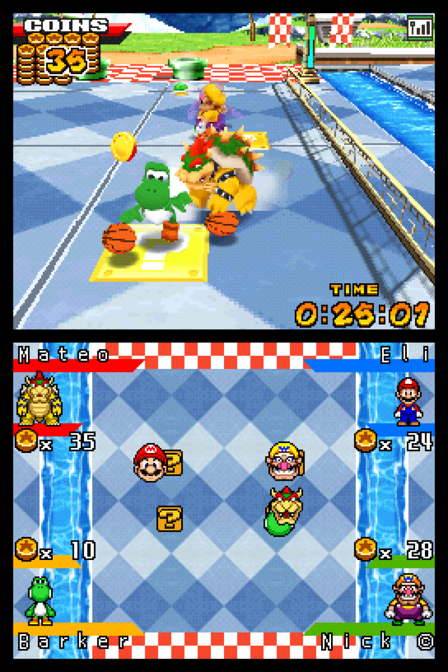 Mario Hoops 3 on 3 Screenshot