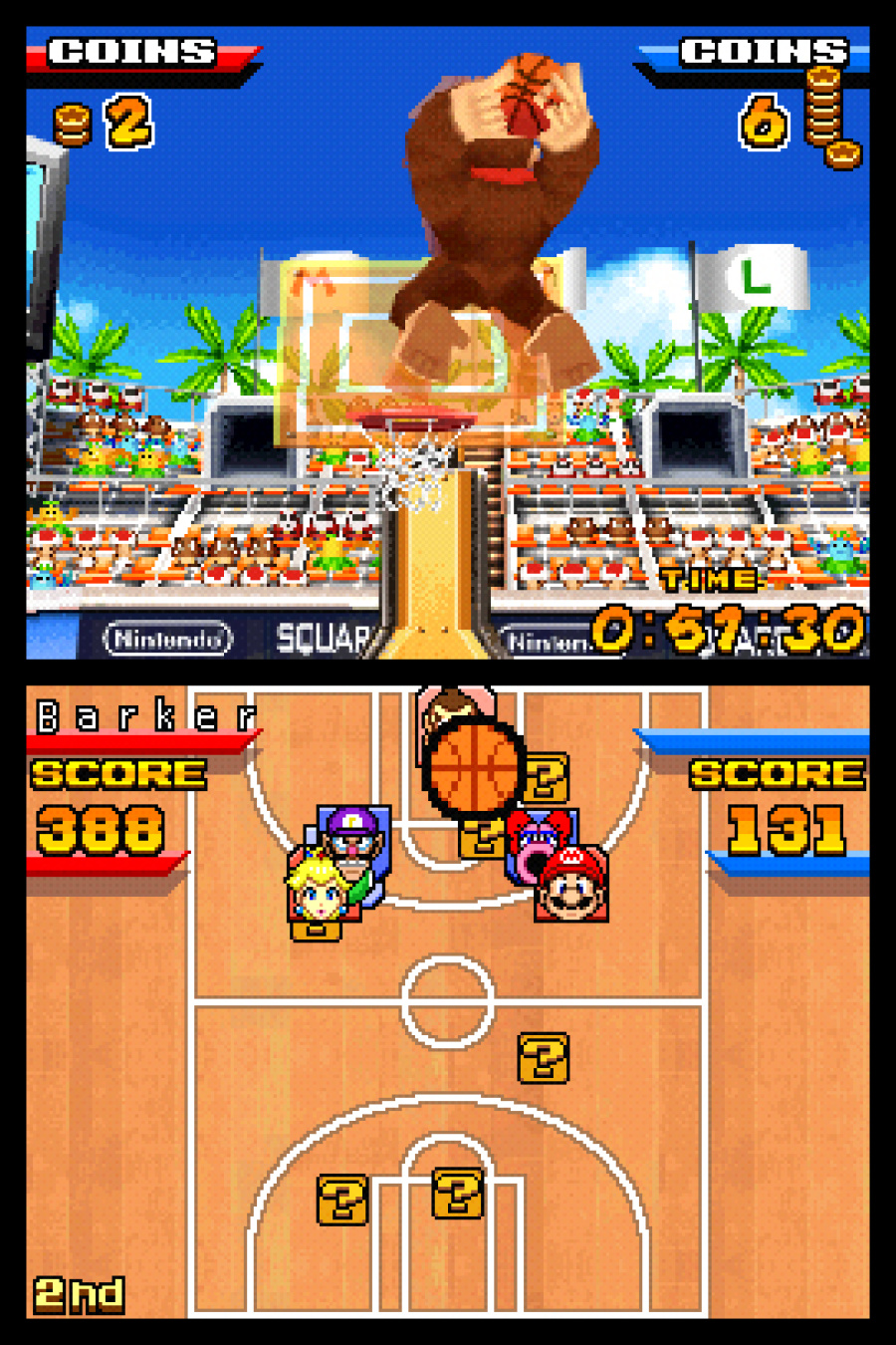 Mario Hoops 3 on 3 Screenshot