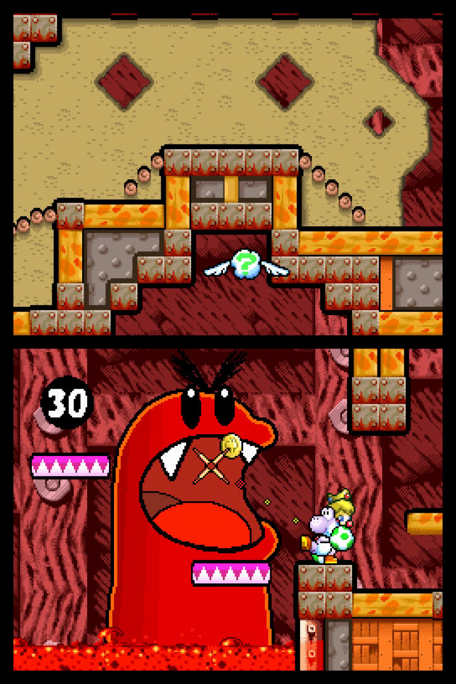 Yoshi's Island DS Screenshot