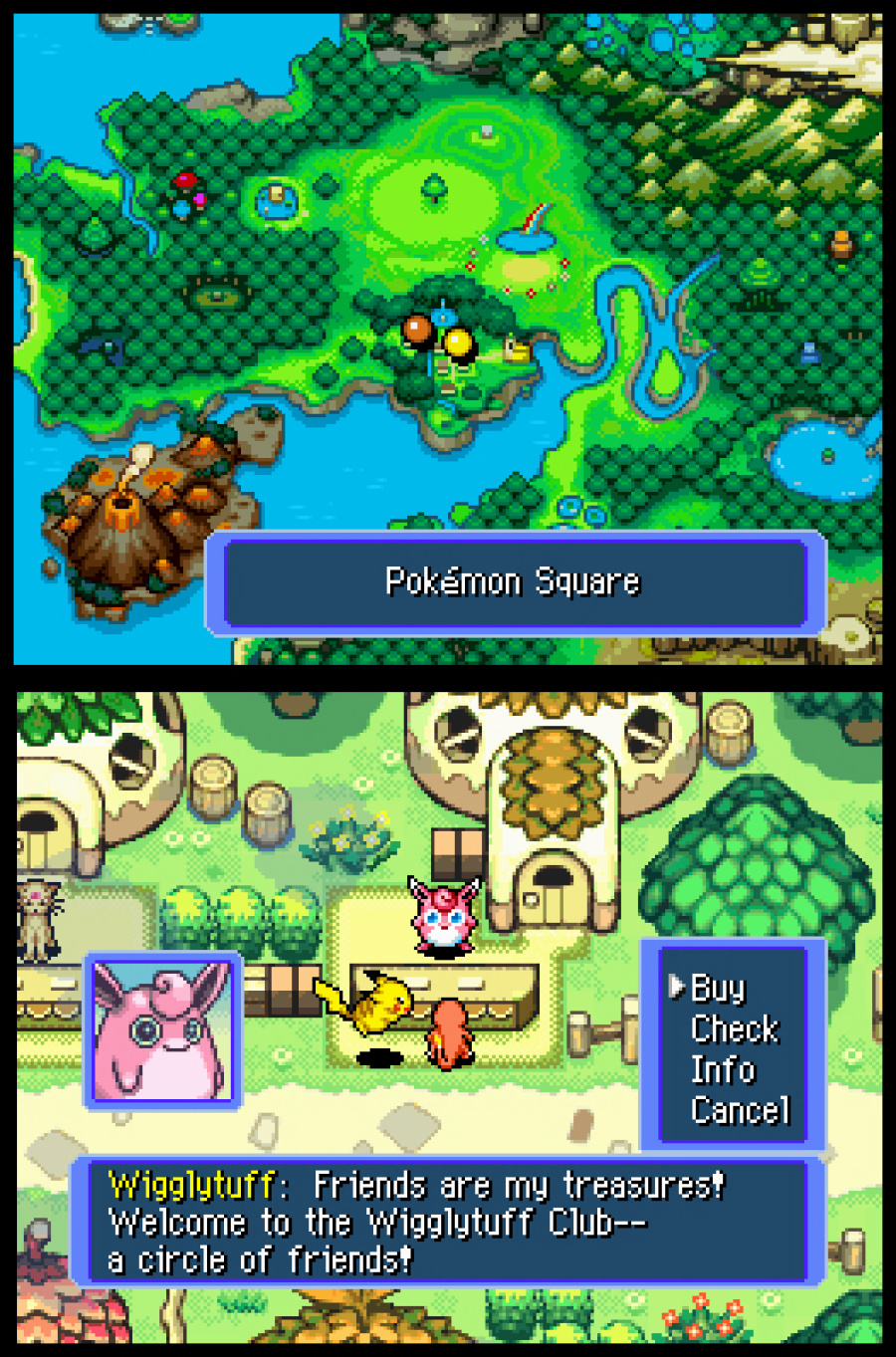 Pokémon Mystery Dungeon: Blue Rescue Team Screenshot