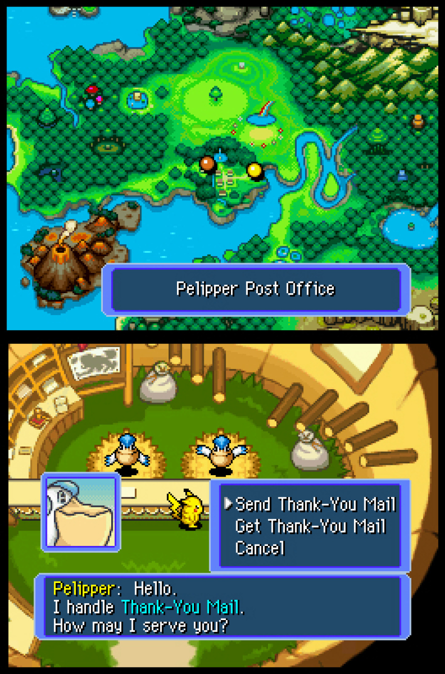 Pokémon Mystery Dungeon: Blue Rescue Team Screenshot