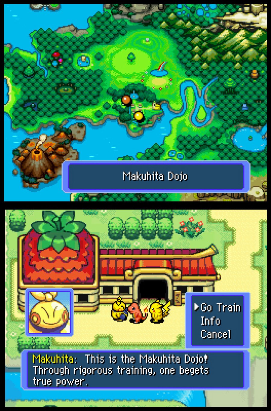 Pokémon Mystery Dungeon: Blue Rescue Team Screenshot