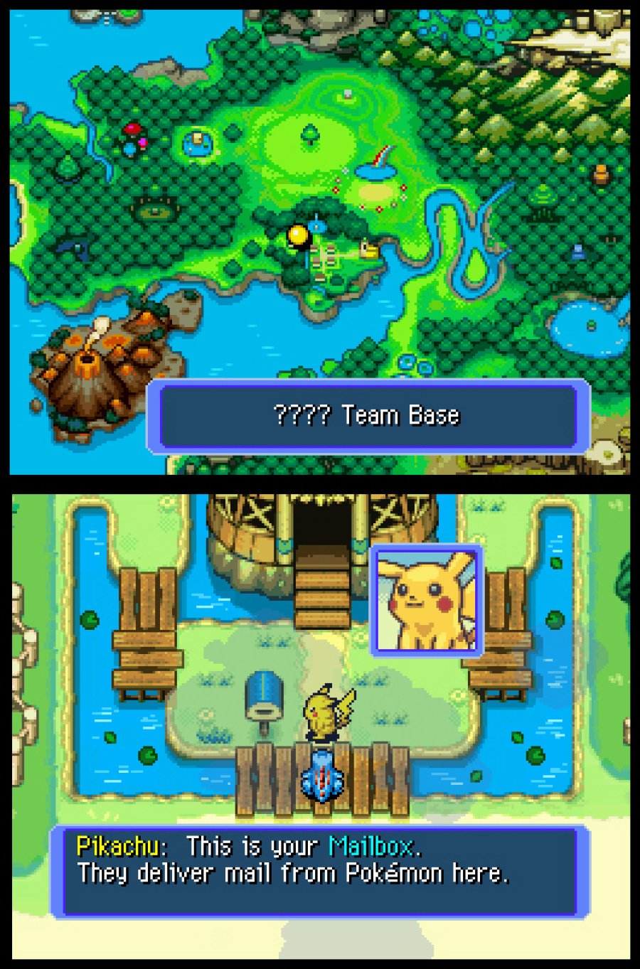 Pokémon Mystery Dungeon: Blue Rescue Team Screenshot