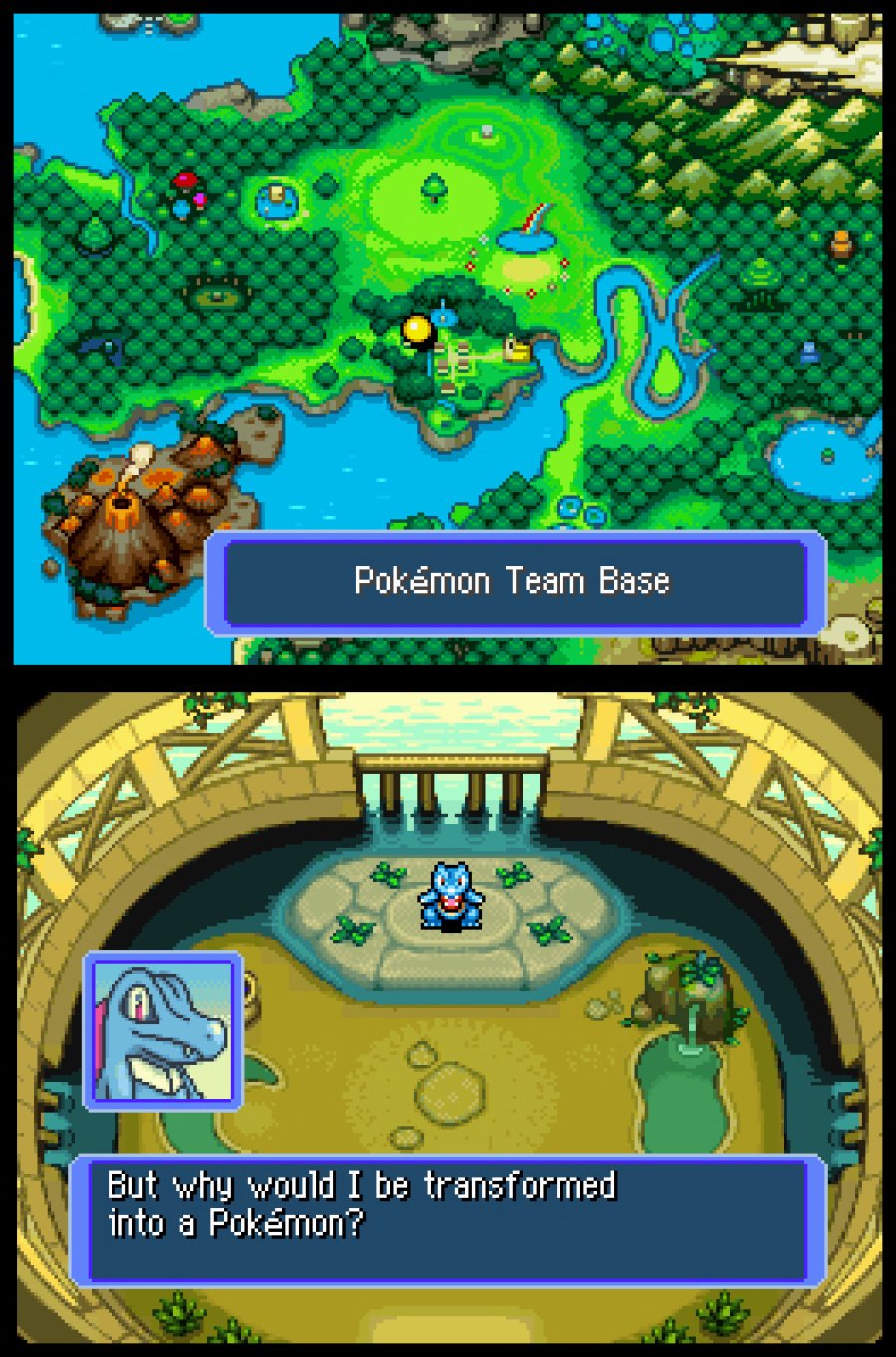 Pokémon Mystery Dungeon: Blue Rescue Team Screenshot