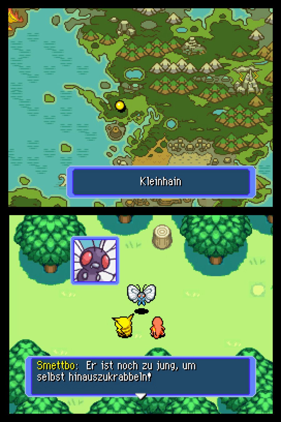 Pokémon Mystery Dungeon: Blue Rescue Team Screenshot