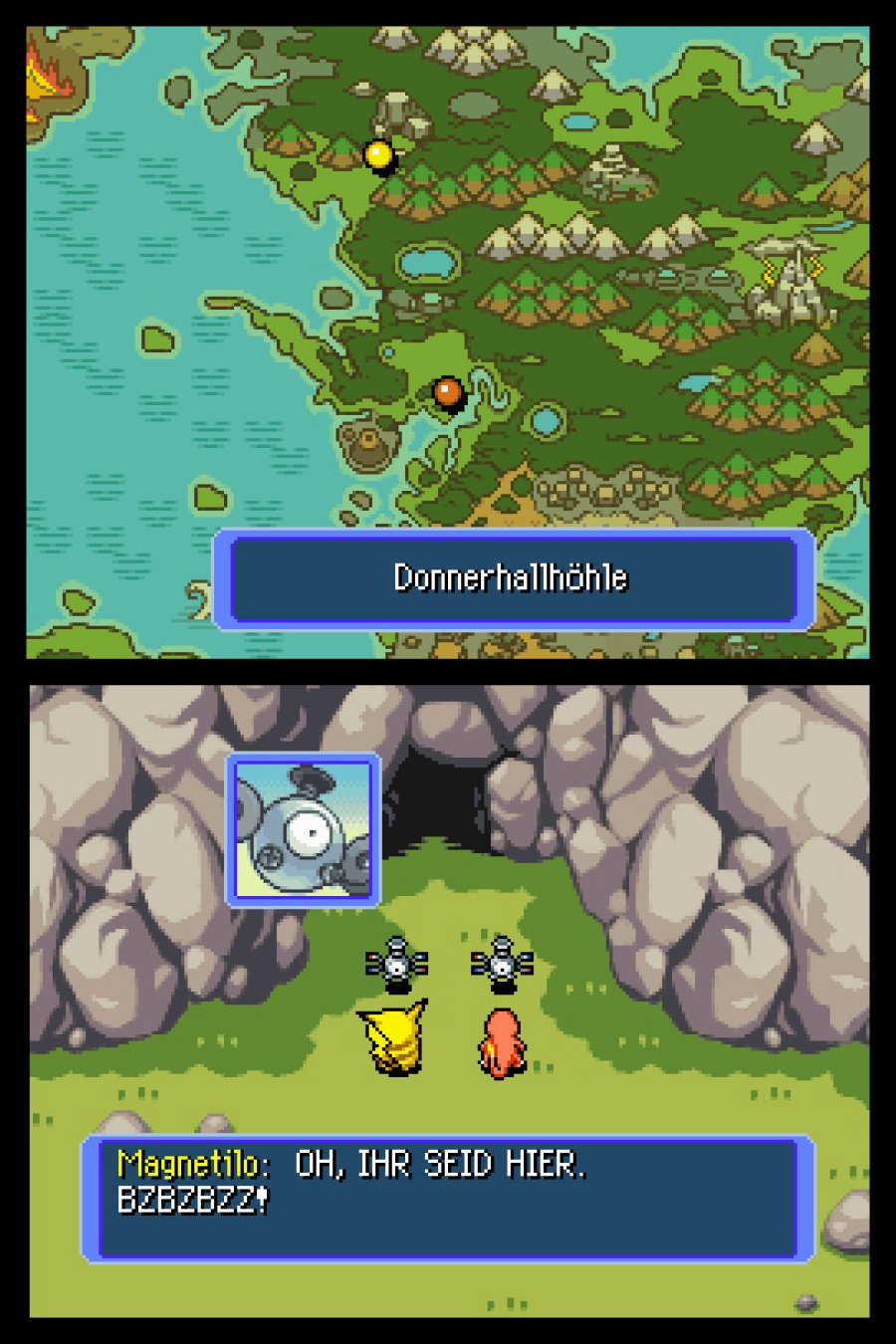 Pokémon Mystery Dungeon: Blue Rescue Team Screenshot