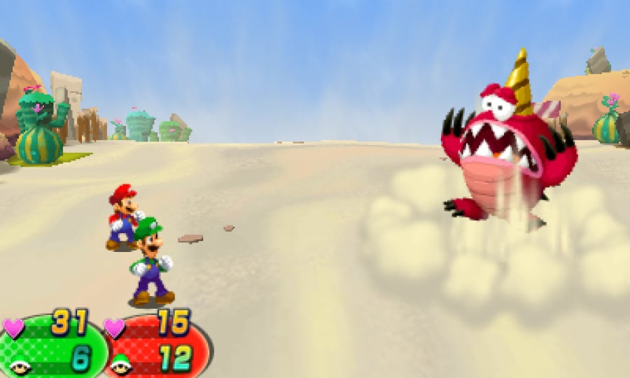 Mario & Luigi: Dream Team Screenshot