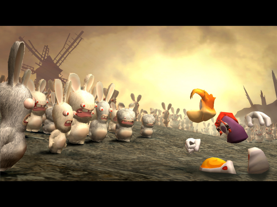 Rayman Raving Rabbids Screenshot