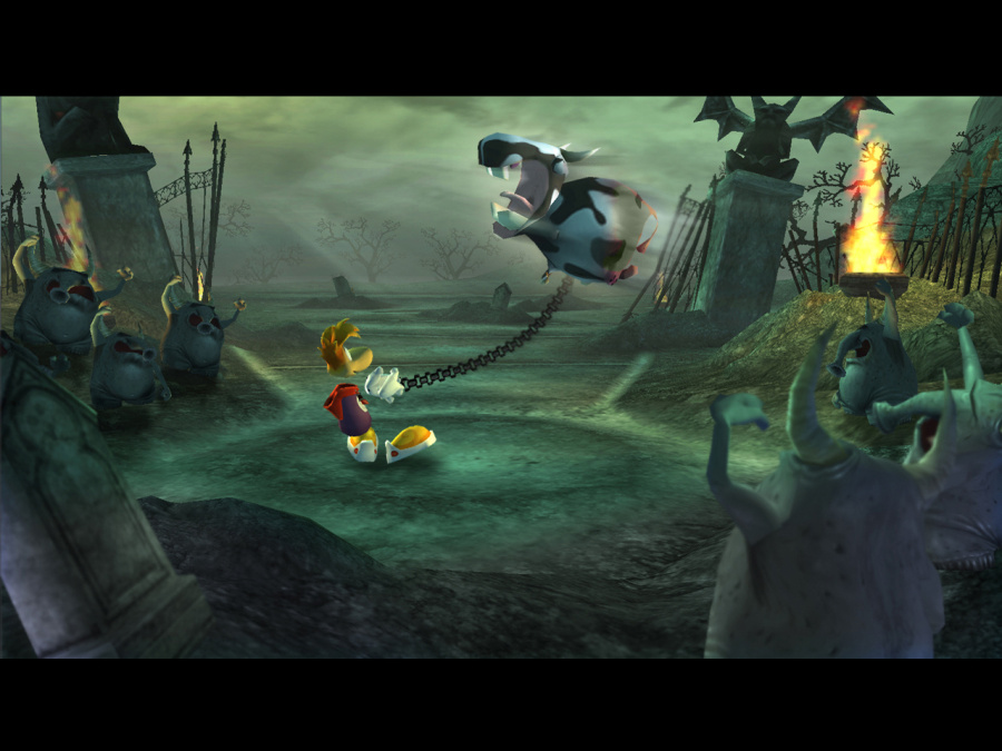 Rayman Raving Rabbids Screenshot