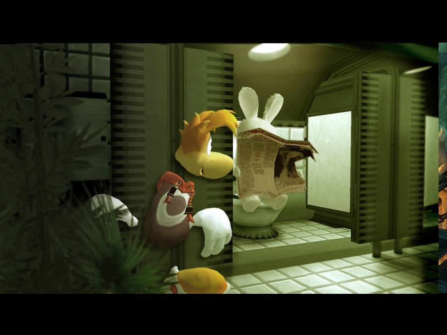 Rayman Raving Rabbids Screenshot