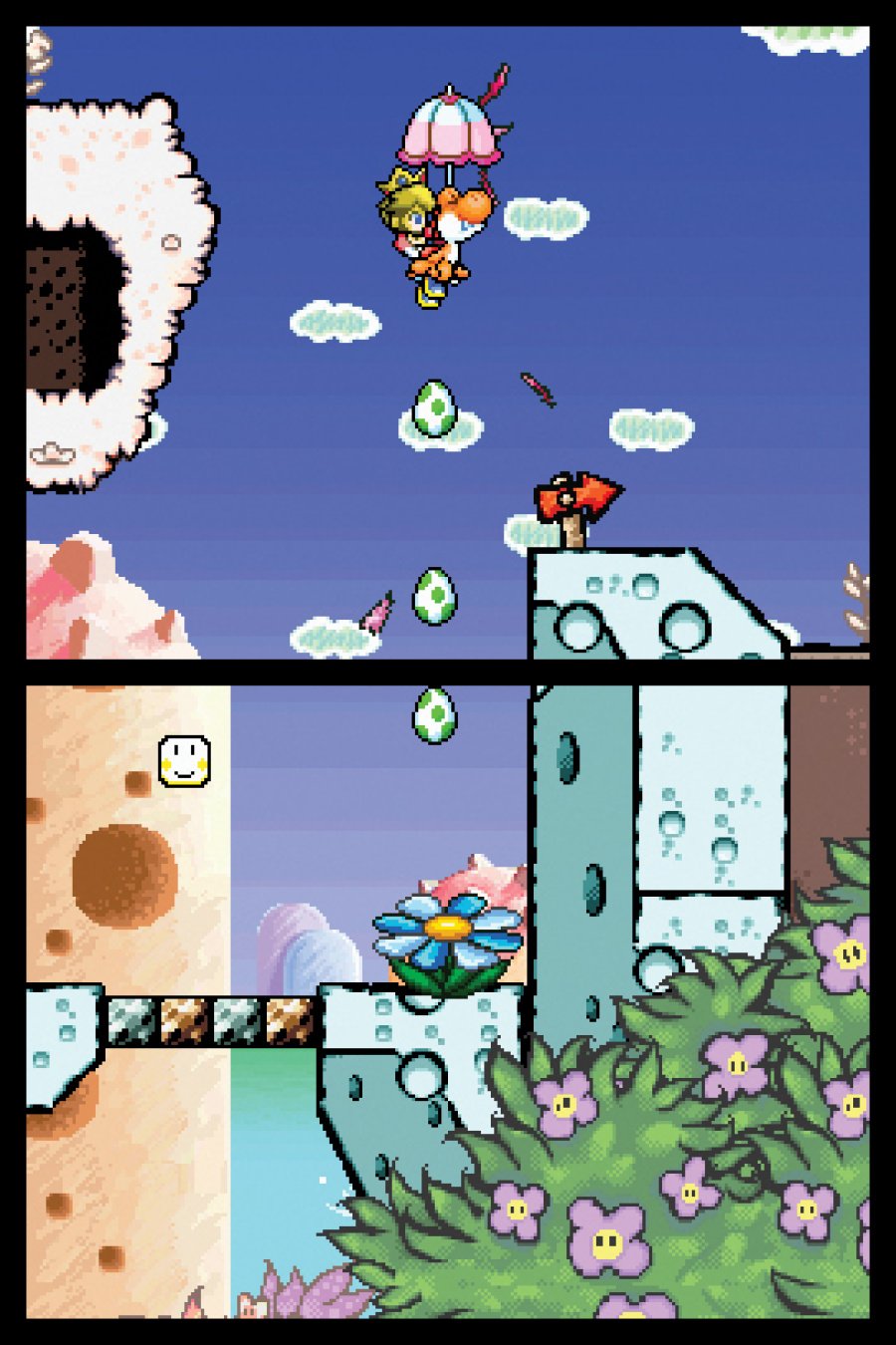 Yoshi's Island DS Screenshot