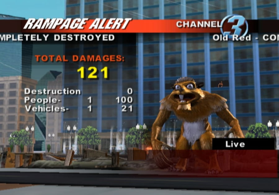 Rampage: Total Destruction Screenshot