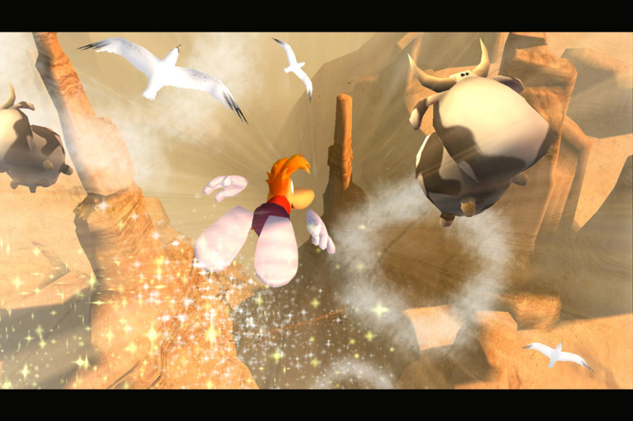 Rayman Raving Rabbids Screenshot