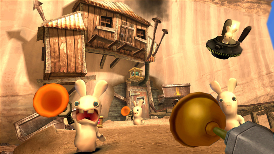 Rayman Raving Rabbids Screenshot