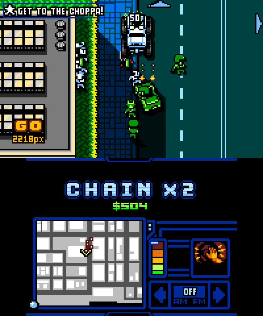 Retro City Rampage: DX Screenshot