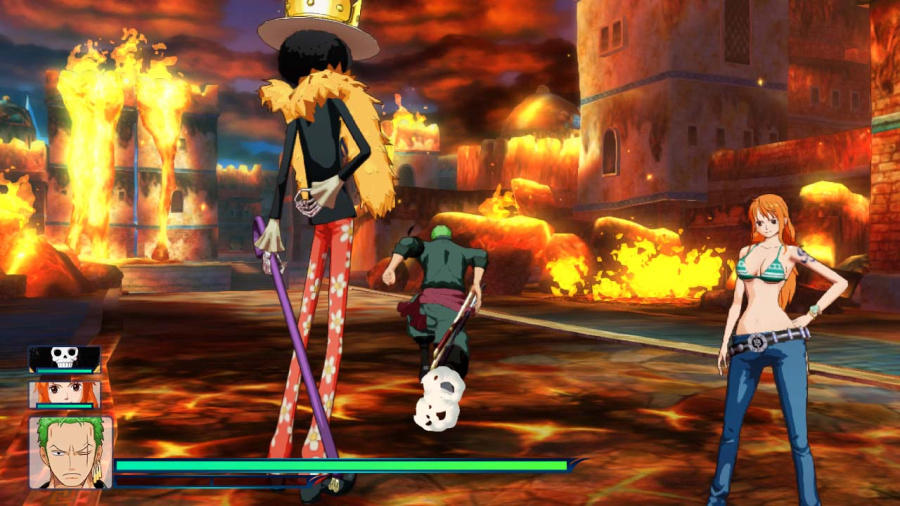 One Piece Unlimited World Red Screenshot