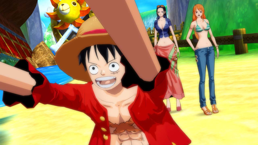 One Piece Unlimited World Red Screenshot