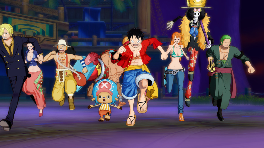 One Piece Unlimited World Red Screenshot