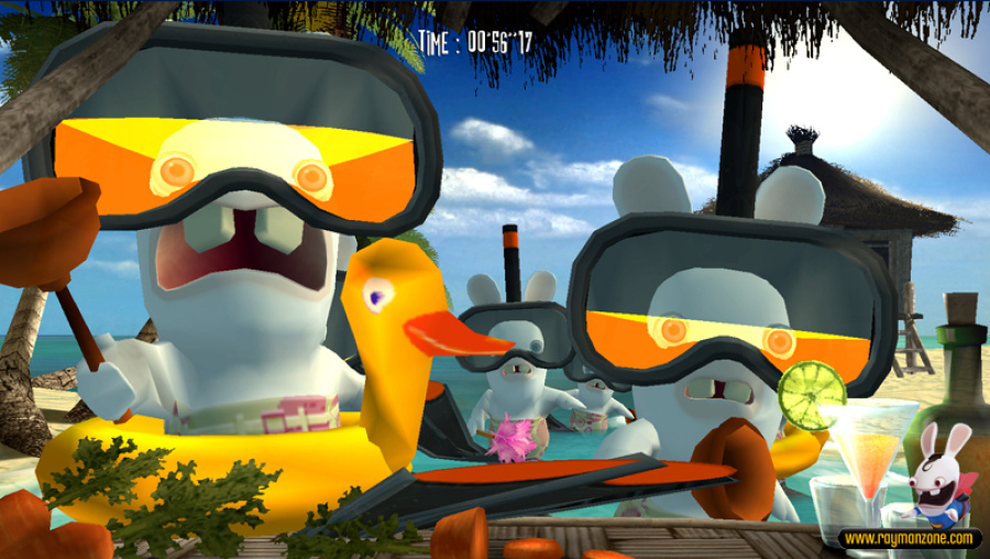 Rayman Raving Rabbids Screenshot