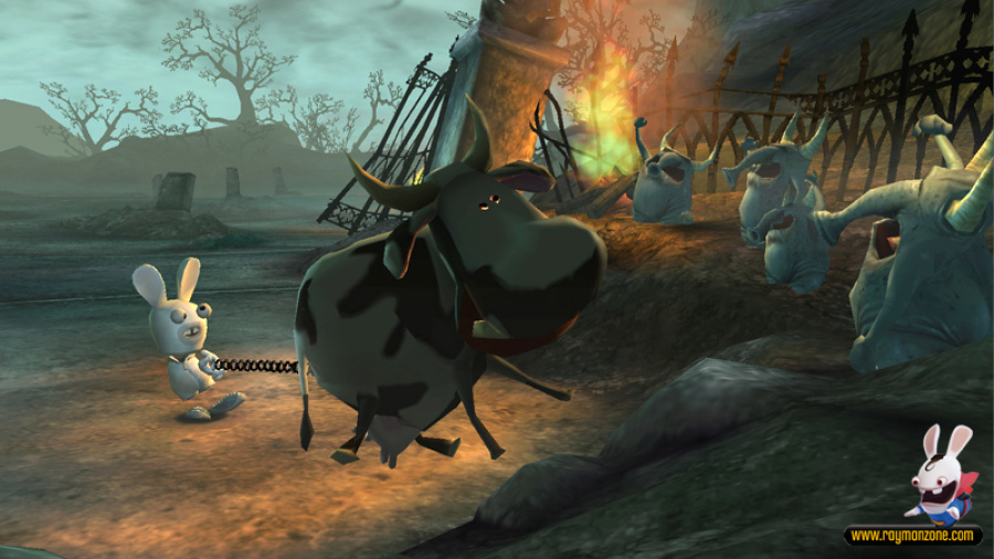 Rayman Raving Rabbids Screenshot