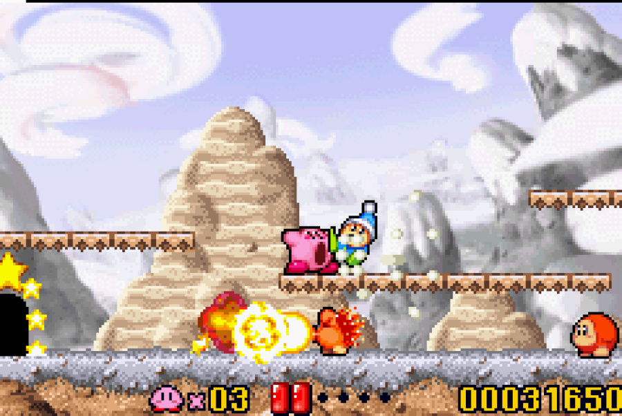 Kirby: Nightmare in Dream Land Screenshot