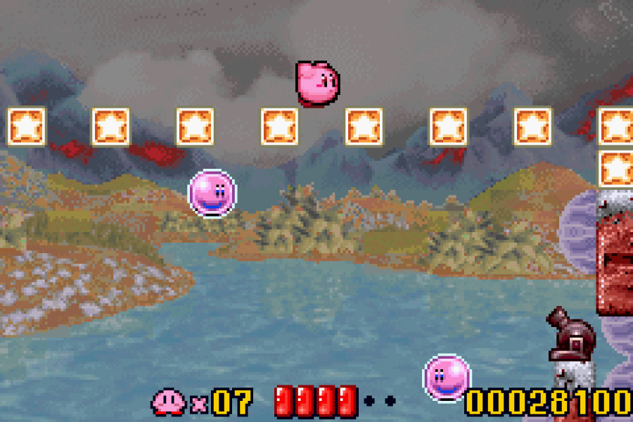 Kirby: Nightmare in Dream Land Screenshot