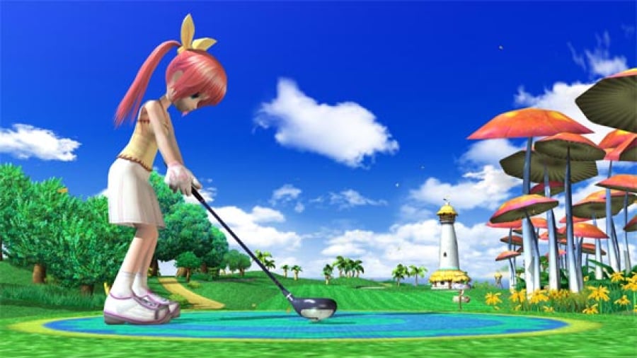 Super Swing Golf PANGYA Screenshot