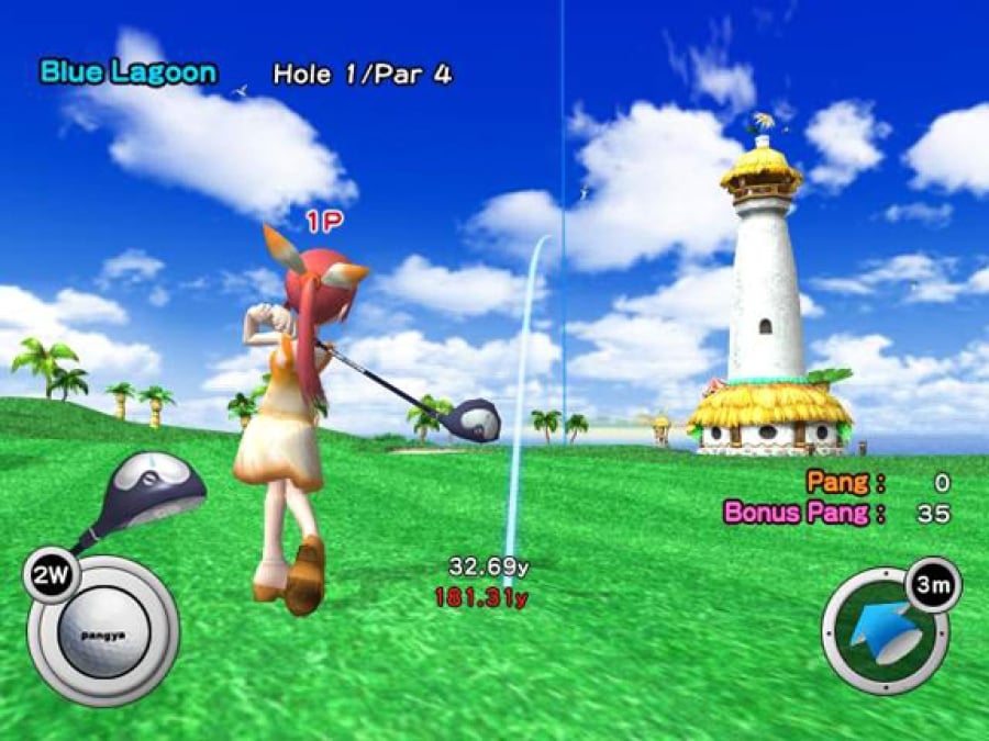 Super Swing Golf PANGYA Screenshot