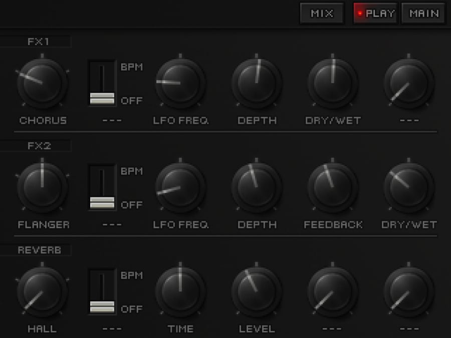 KORG DSN-12 Screenshot